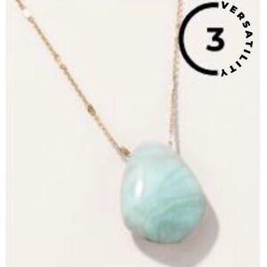 Stella & Dot Ulani Double Take Long Pendant Necklace